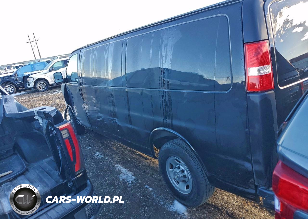 2023 Chevrolet Express Delivery Van VIN:1GCWGBFP6P1100145 - 2