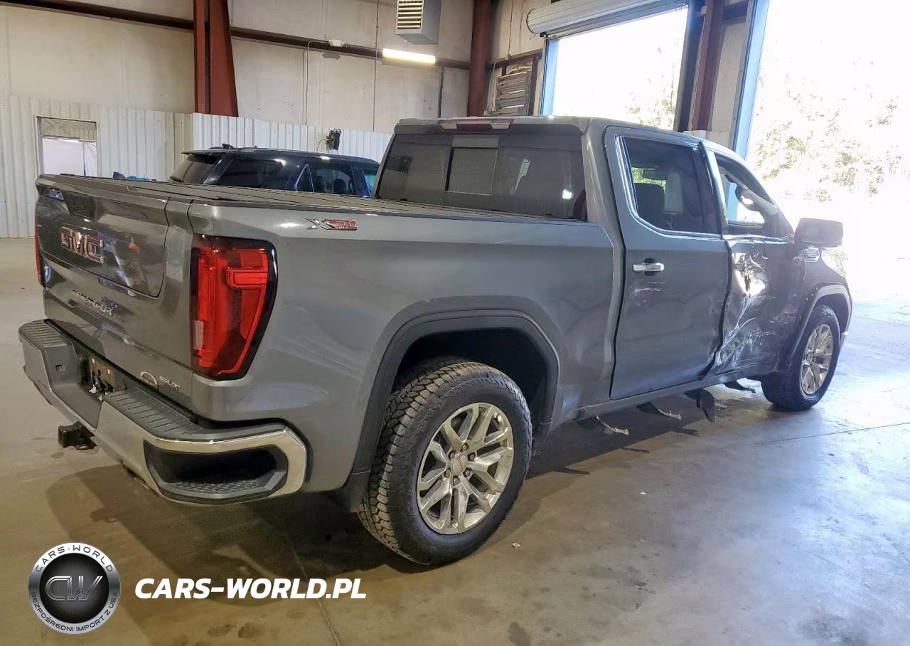 2019 GMC Sierra K1500 Slt VIN:3GTU9DED6KG222700 - 3