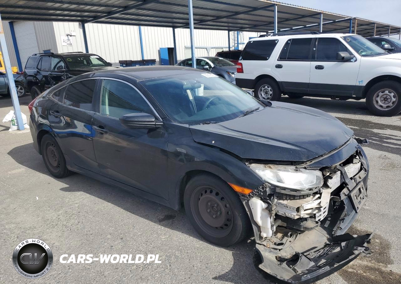 2016 Honda Civic Lx VIN:19XFC2F55GE248830 - 4