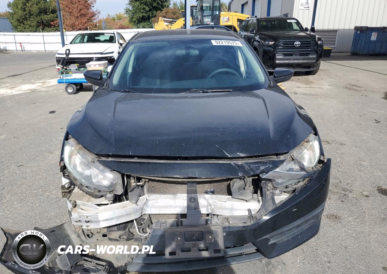 2016 Honda Civic Lx VIN:19XFC2F55GE248830 - 5