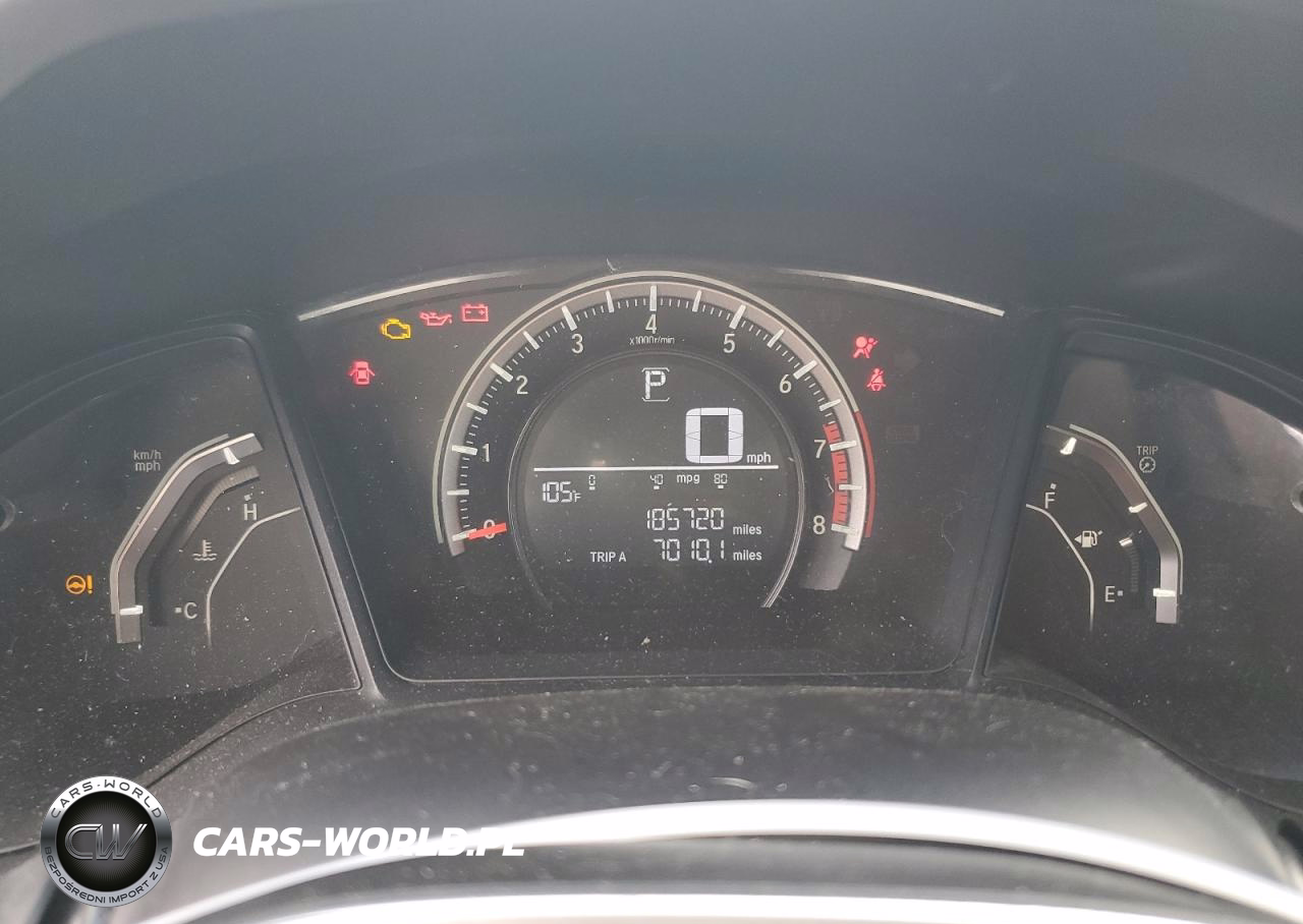 2016 Honda Civic Lx VIN:19XFC2F55GE248830 - 9
