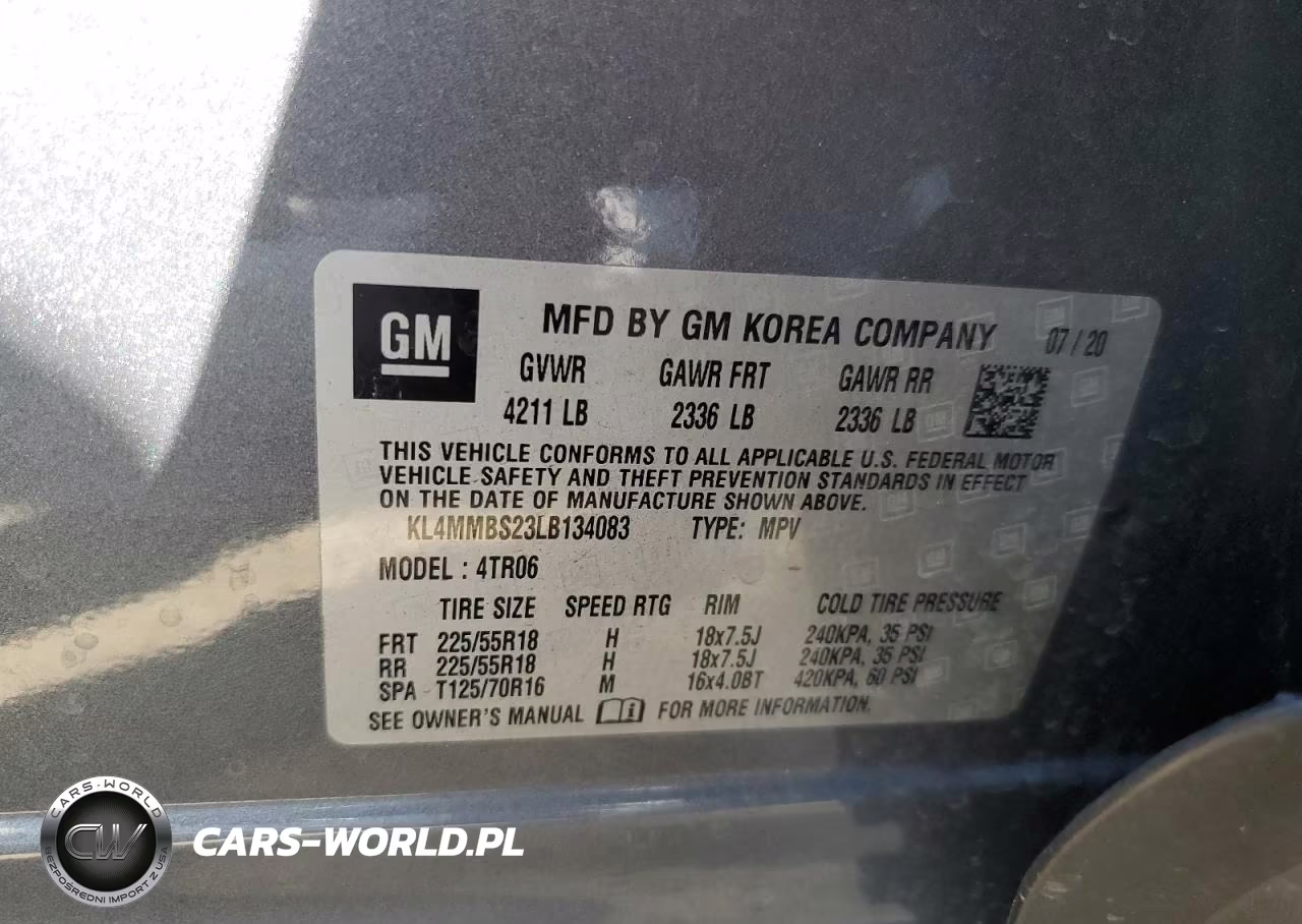 2020 Buick Encore Gx Preferred VIN:KL4MMBS23LB134083 - 13