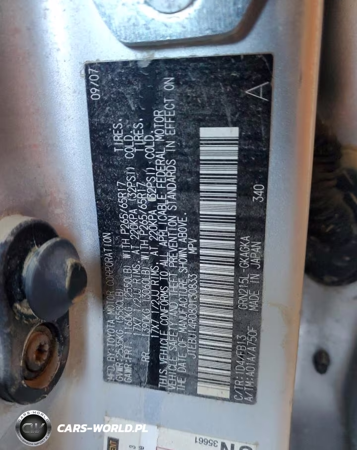 2008 Toyota 4Runner Sr5 VIN:JTEBU14R080130833 - 13