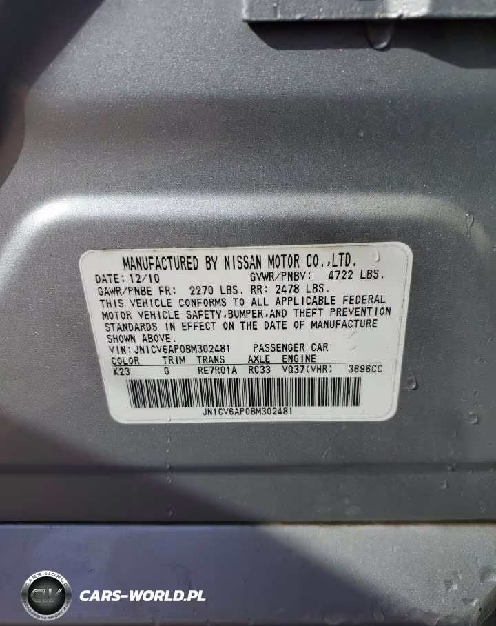2011 Infiniti G37 Base VIN:JN1CV6AP0BM302481 - 13