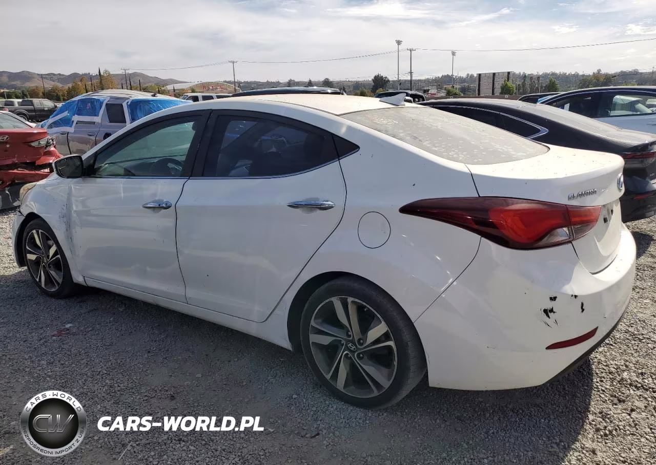 2014 Hyundai Elantra Se VIN:5NPDH4AE1EH495041 - 2