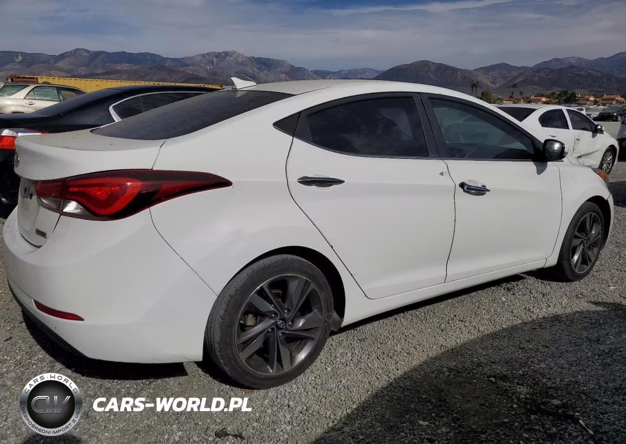 2014 Hyundai Elantra Se VIN:5NPDH4AE1EH495041 - 3
