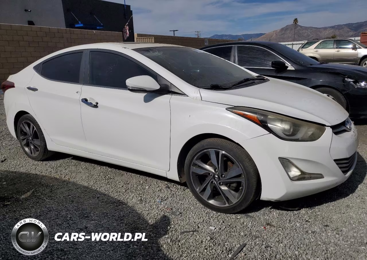 2014 Hyundai Elantra Se VIN:5NPDH4AE1EH495041 - 4