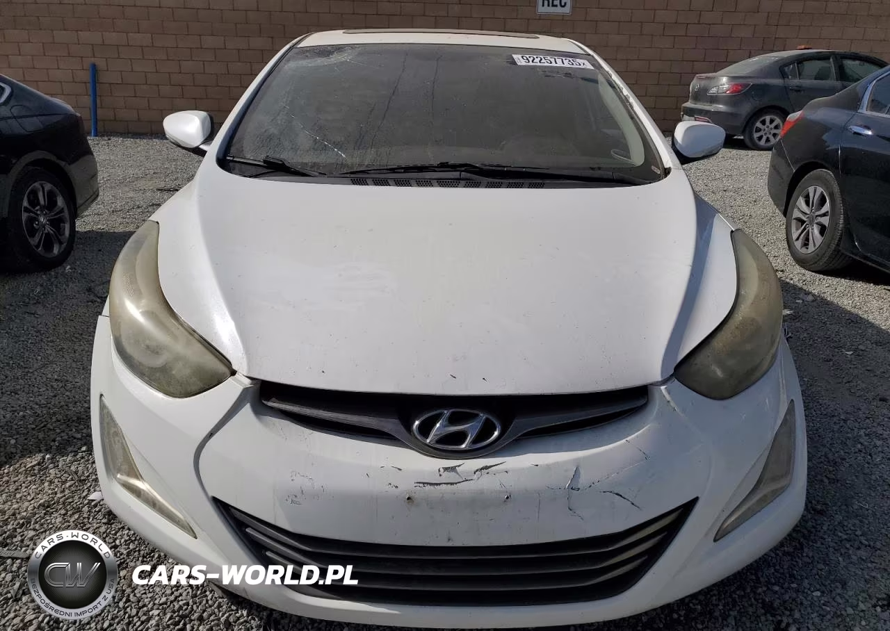 2014 Hyundai Elantra Se VIN:5NPDH4AE1EH495041 - 5