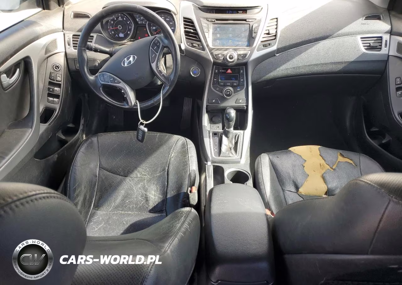 2014 Hyundai Elantra Se VIN:5NPDH4AE1EH495041 - 8