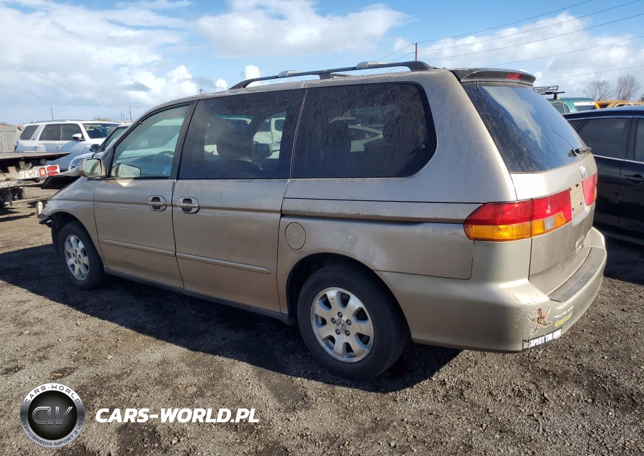 2003 Honda Odyssey Exl VIN:5FNRL18043B124450 - 2