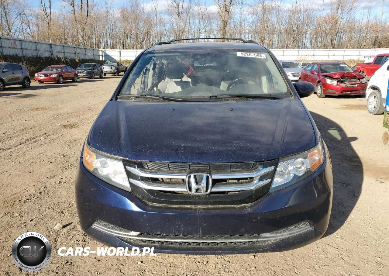 2014 Honda Odyssey Exl VIN:5FNRL5H63EB004962 - 5