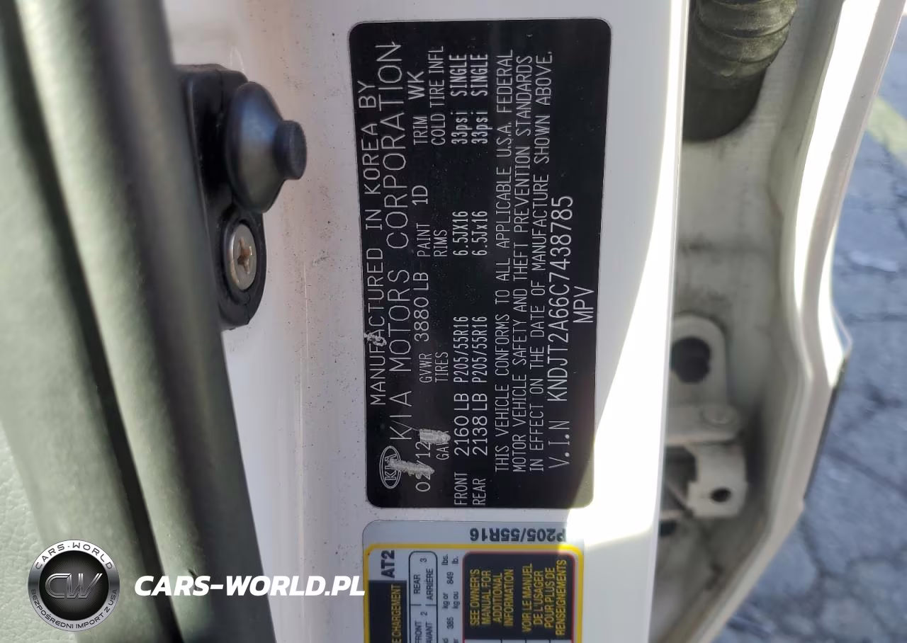 2012 Kia Soul + VIN:KNDJT2A66C7438785 - 13