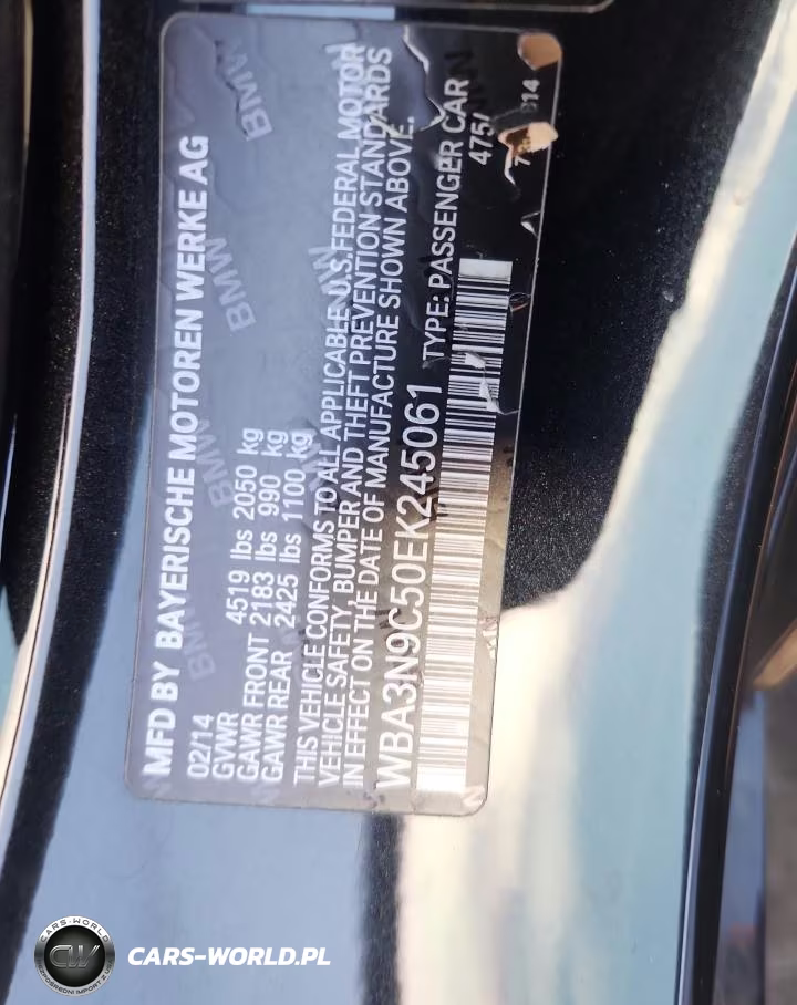 2014 BMW 428 Xi VIN:WBA3N9C50EK245061 - 12