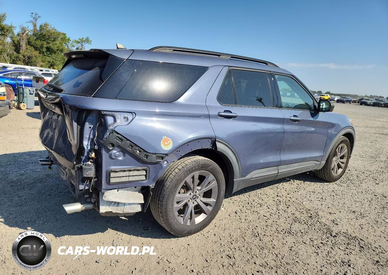 2021 Ford Explorer Xlt VIN:1FMSK7DH0MGC03684 - 3