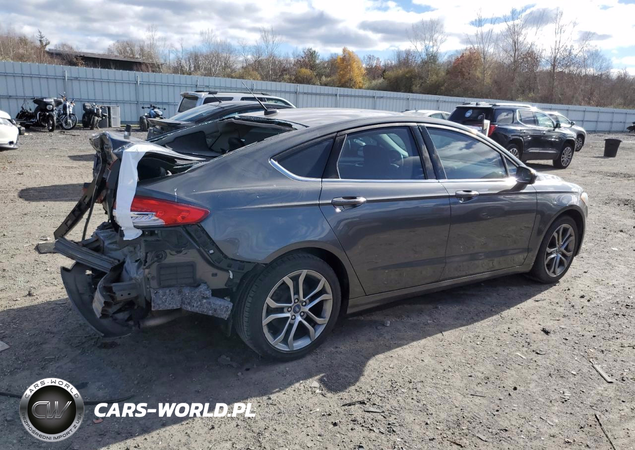 2017 Ford Fusion Se VIN:3FA6P0T92HR307395 - 3