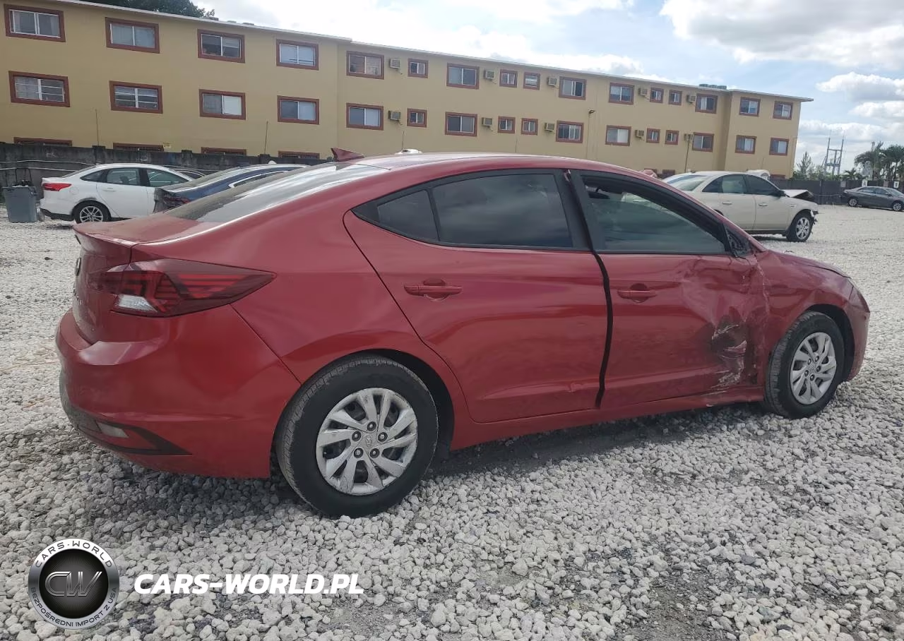 2019 Hyundai Elantra Sel VIN:KMHD84LF8KU844960 - 3