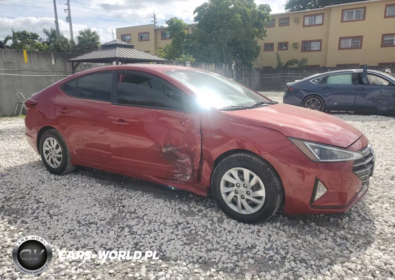 2019 Hyundai Elantra Sel VIN:KMHD84LF8KU844960 - 4