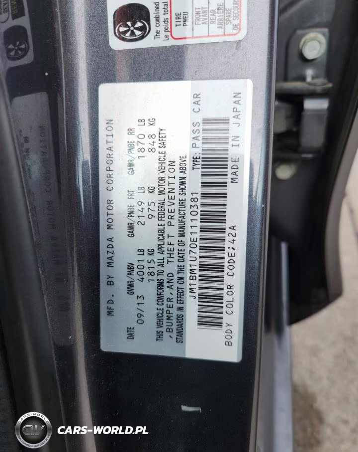 2014 Mazda 3 Sport VIN:JM1BM1U70E1110381 - 12