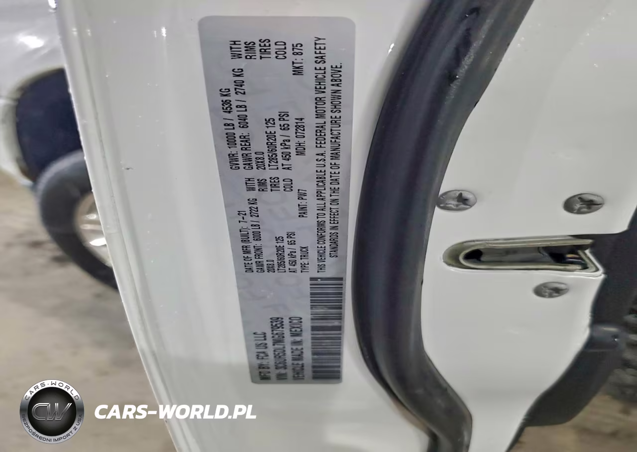2021 Ram 2500 Big Horn VIN:3C6UR5DL7MG679539 - 12