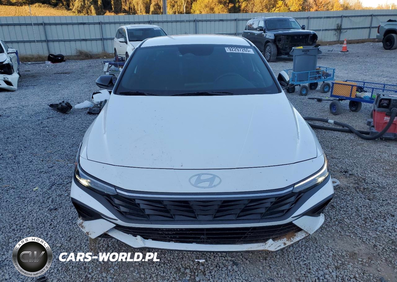 2025 Hyundai Elantra Sel Sport VIN:KMHLM4DG9SU070071 - 5