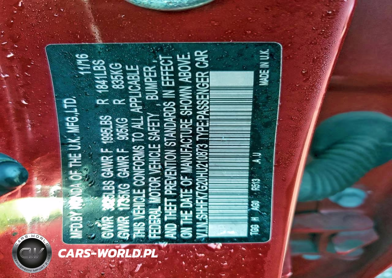 2017 Honda Civic Lx VIN:SHHFK7G20HU210873 - 12