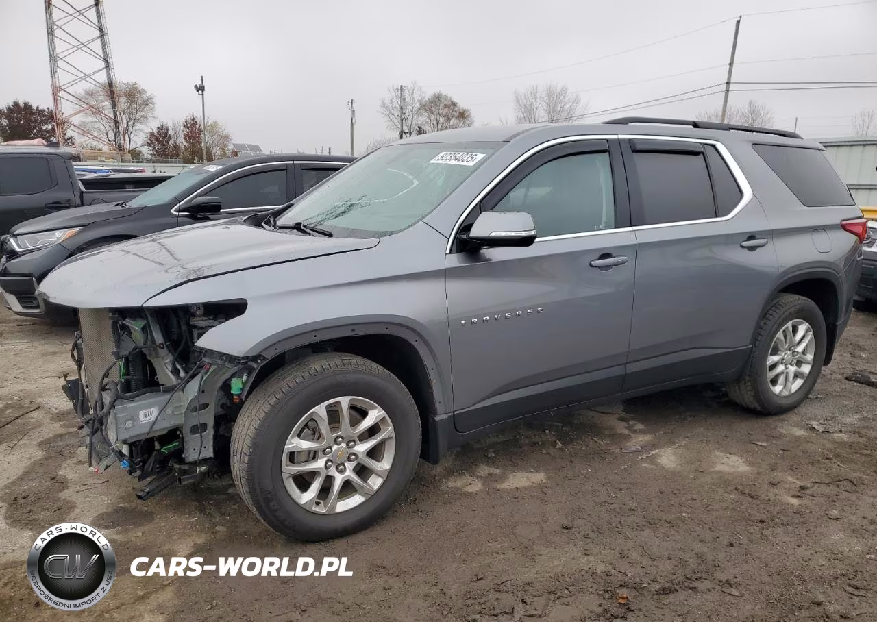 2019 Chevrolet Traverse Lt VIN:1GNEVGKW4KJ285081 - 1