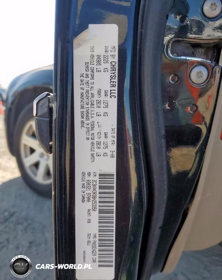 2008 Chrysler 300 Lx VIN:2C3KA43R38H253350 - 13