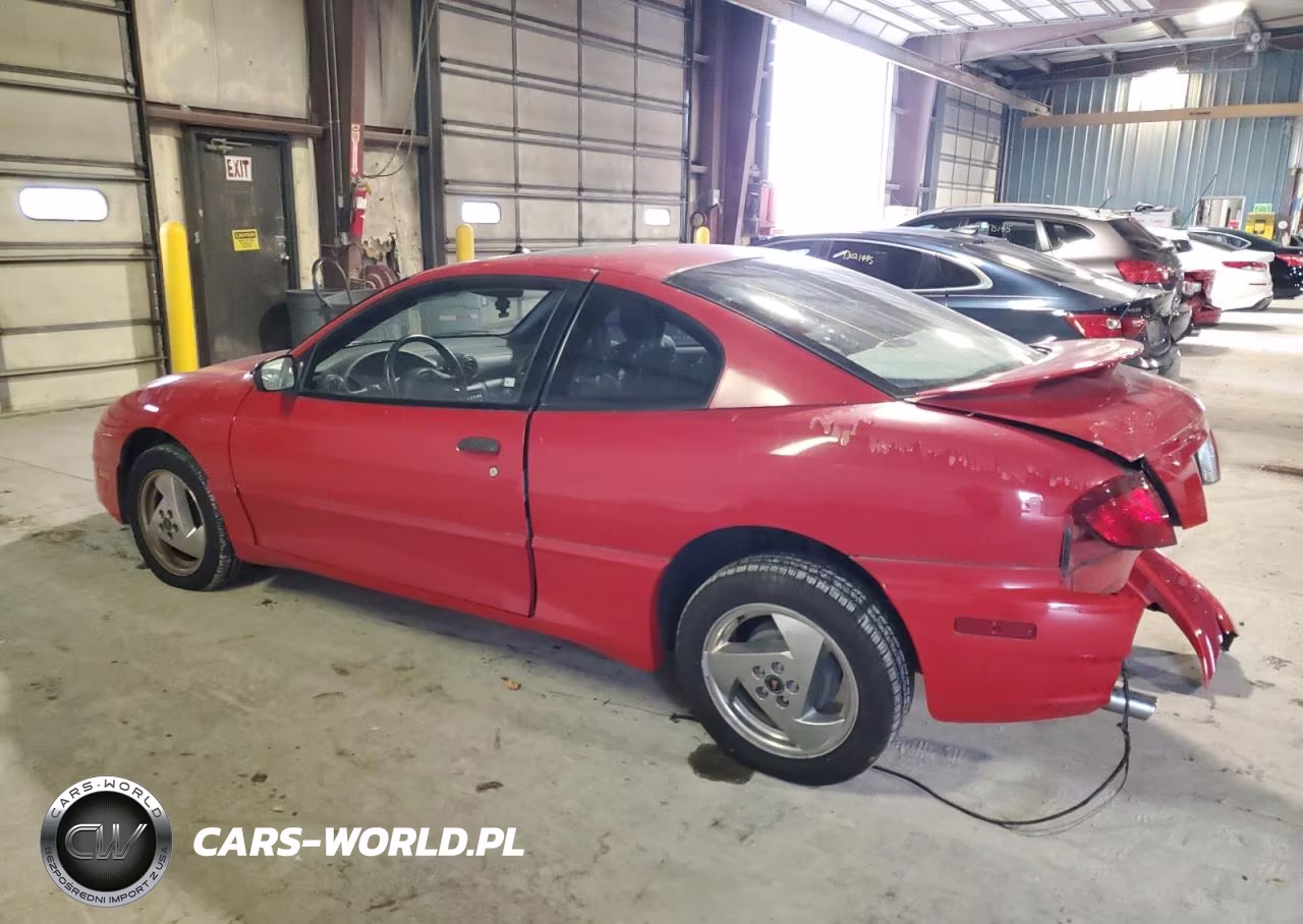 2003 Pontiac Sunfire VIN:1G2JB12F737203179 - 2