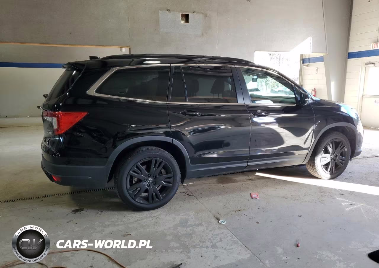 2022 Honda Pilot Se VIN:5FNYF6H25NB039301 - 3