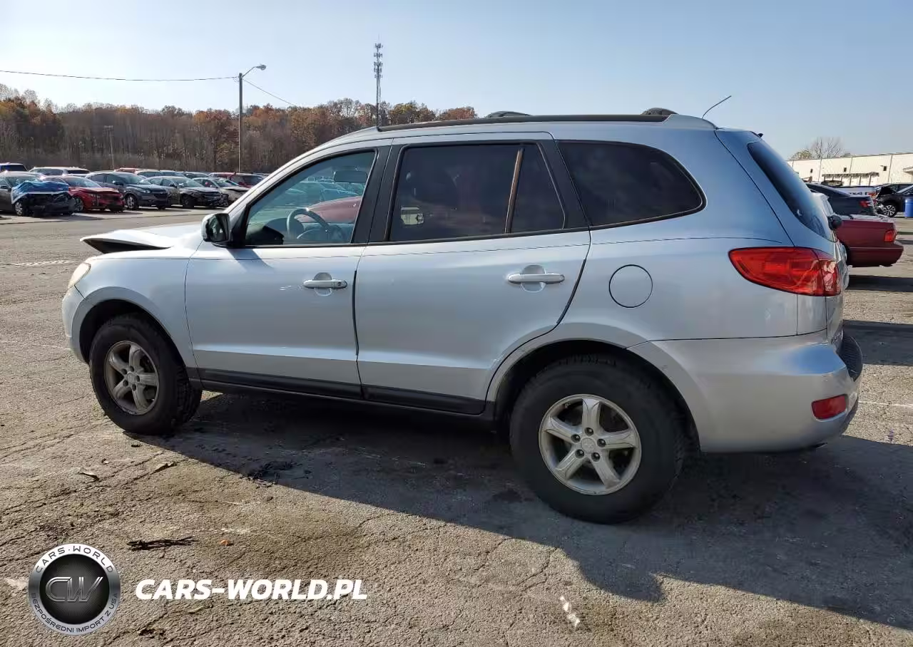 2007 Hyundai Santa Fe Gls VIN:5NMSG13D87H120258 - 2