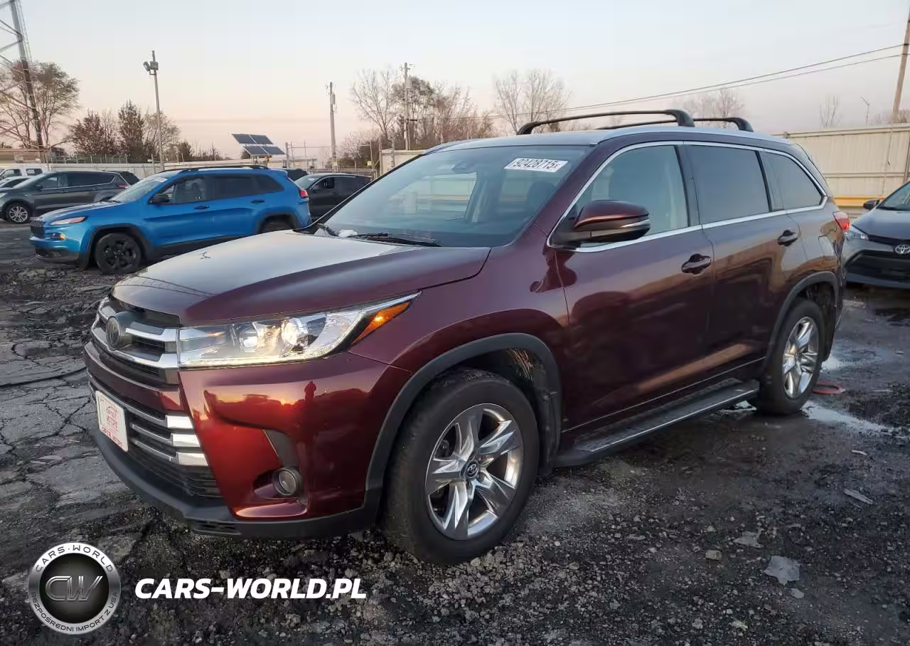 2018 Toyota Highlander Limited – zdjęcie 1 z 13