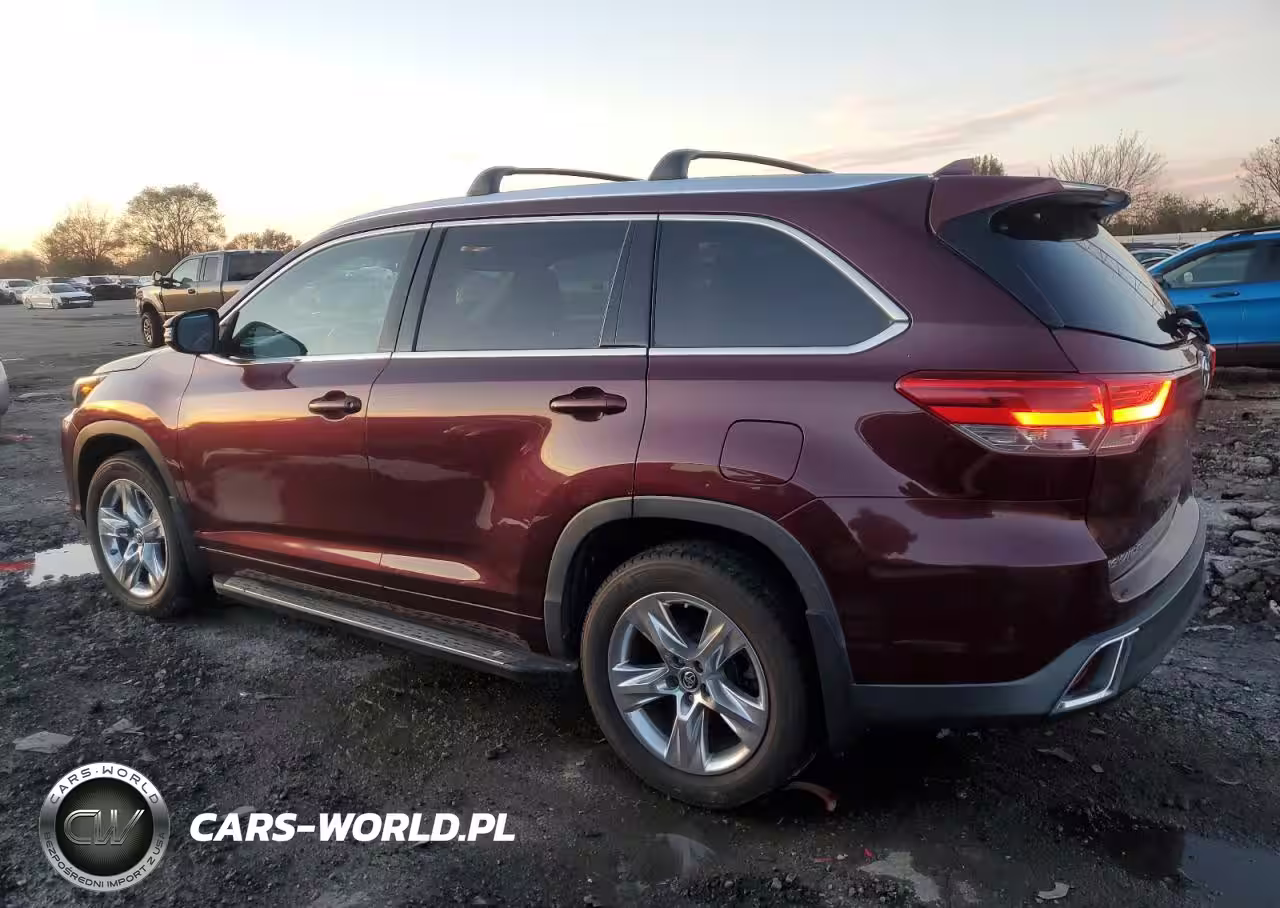 2018 Toyota Highlander Limited VIN:5TDYZRFH6JS245037 - 2