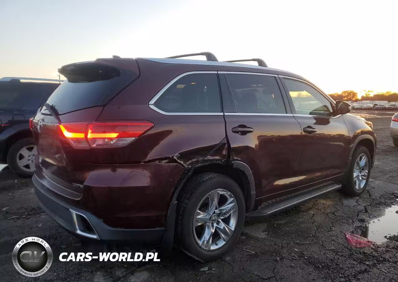 2018 Toyota Highlander Limited VIN:5TDYZRFH6JS245037 - 3