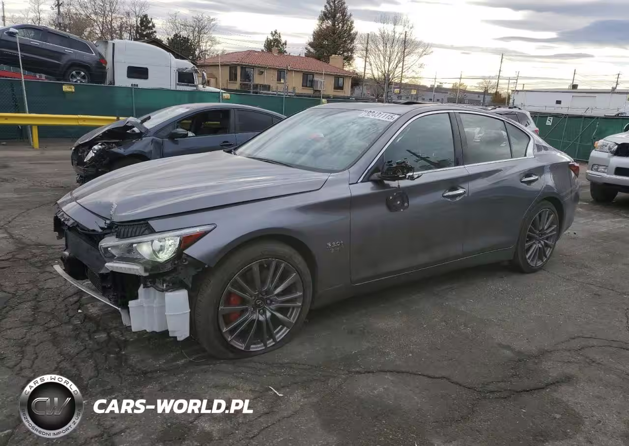 2020 Infiniti Q50 Red Sport 400