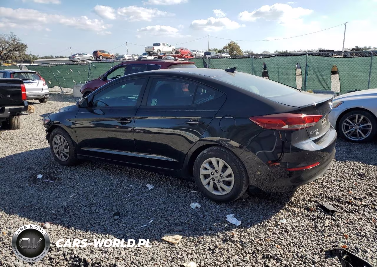 2017 Hyundai Elantra Se VIN:KMHD74LF9HU089684 - 2