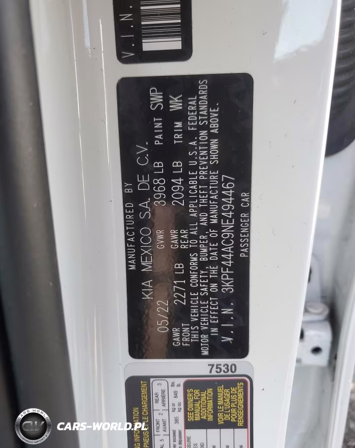 2022 Kia Forte Gt VIN:3KPF44AC9NE494467 - 12