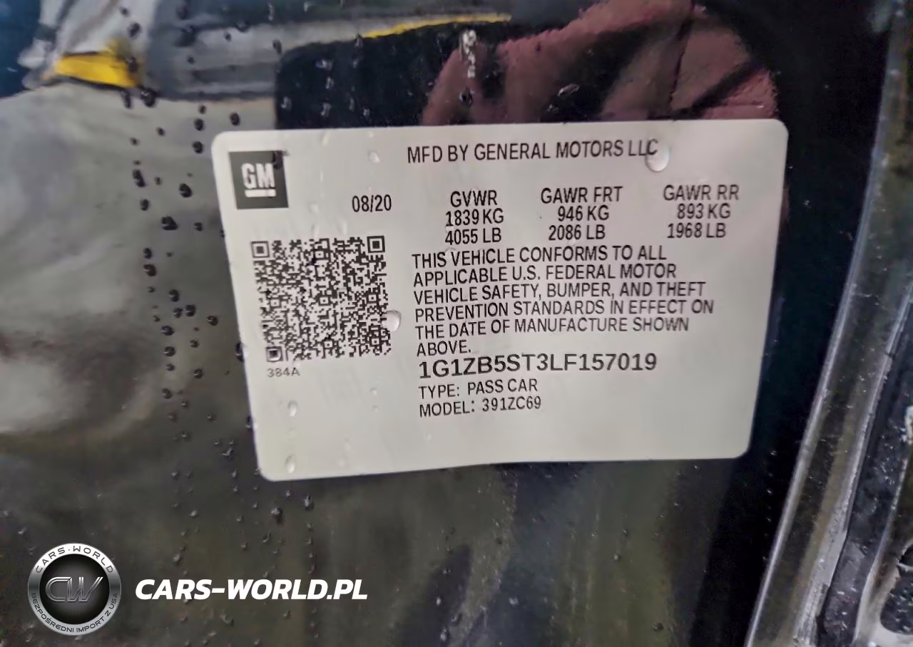 2020 Chevrolet Malibu Ls VIN:1G1ZB5ST3LF157019 - 12