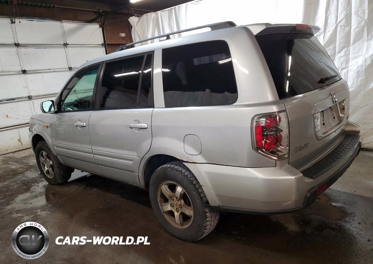 2007 Honda Pilot Exl VIN:2HKYF185X7H539259 - 2
