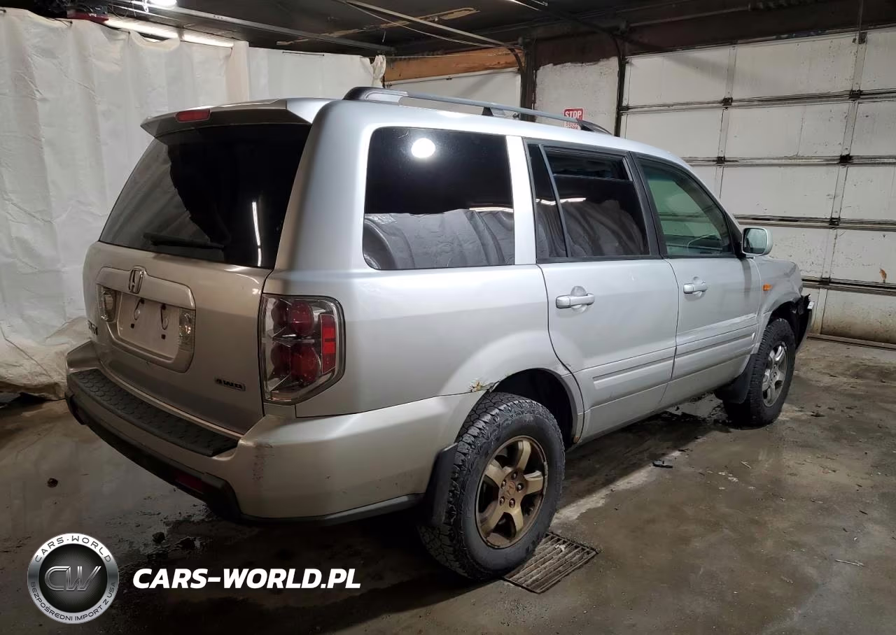 2007 Honda Pilot Exl VIN:2HKYF185X7H539259 - 3