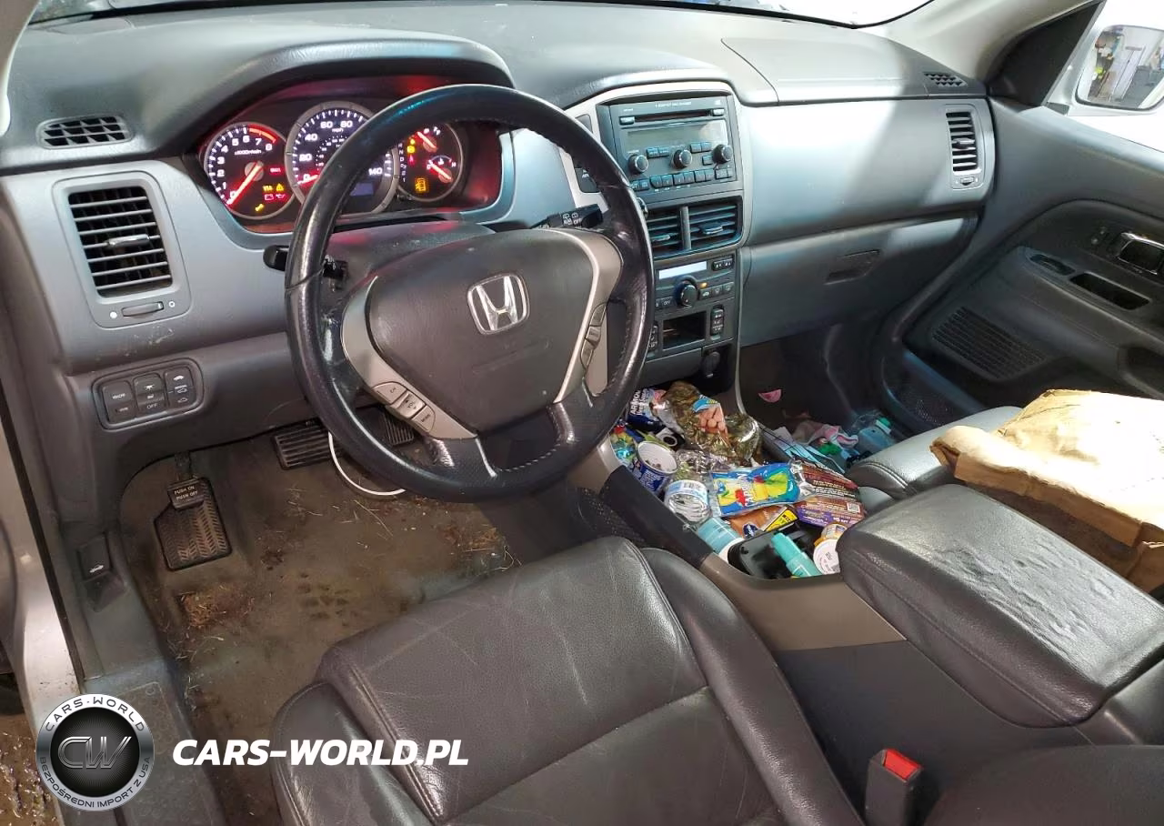 2007 Honda Pilot Exl VIN:2HKYF185X7H539259 - 8