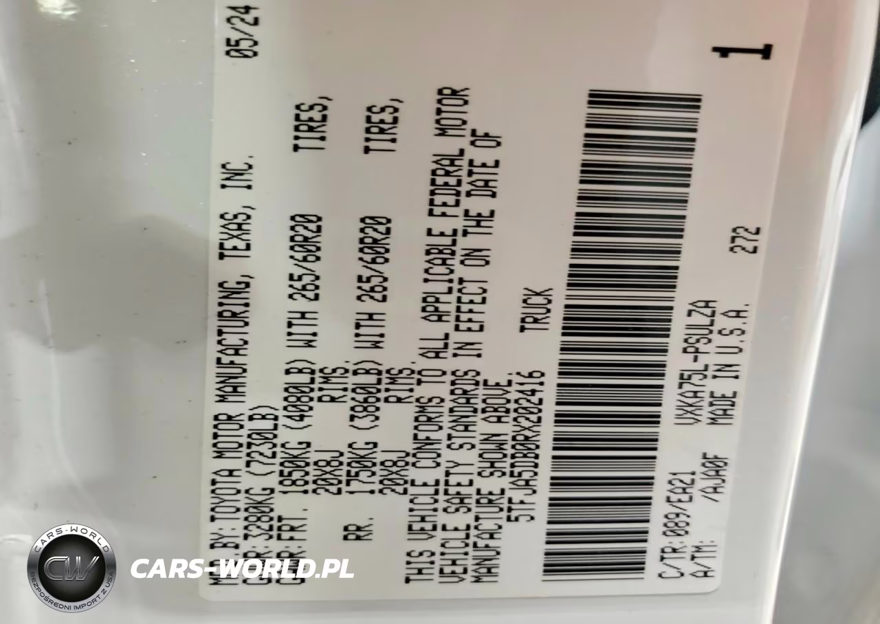 2024 Toyota Tundra Crewmax Limited VIN:5TFJA5DB0RX202416 - 13