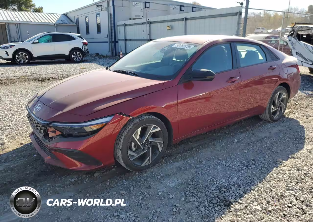 2025 Hyundai Elantra Blue