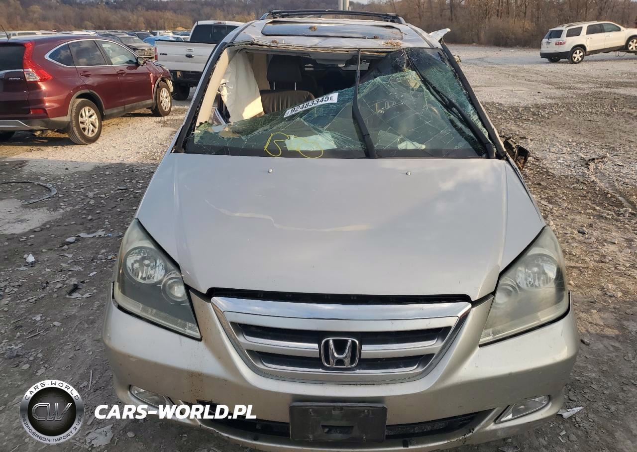 2005 Honda Odyssey Exl VIN:5FNRL38725B047377 - 5