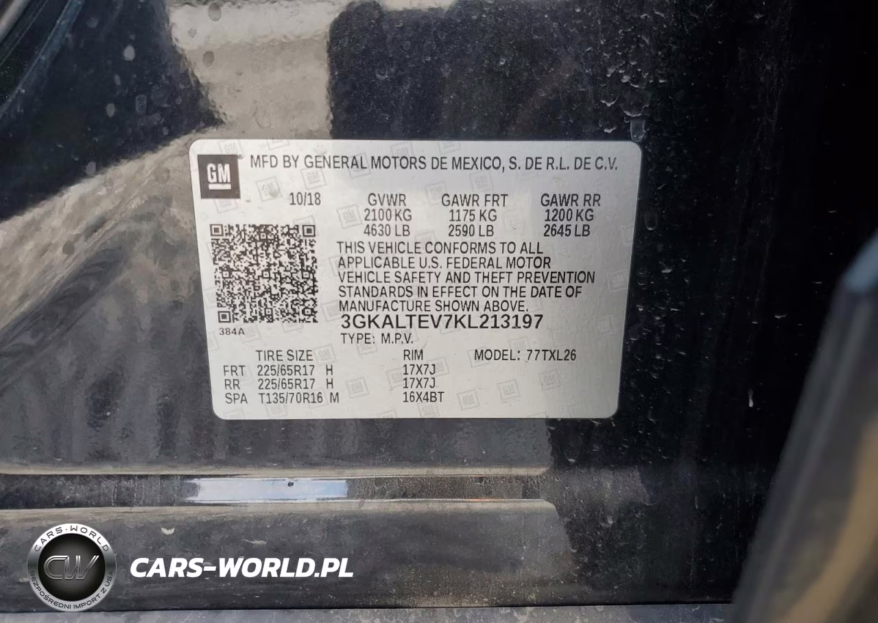 2019 GMC Terrain Sle VIN:3GKALTEV7KL213197 - 13