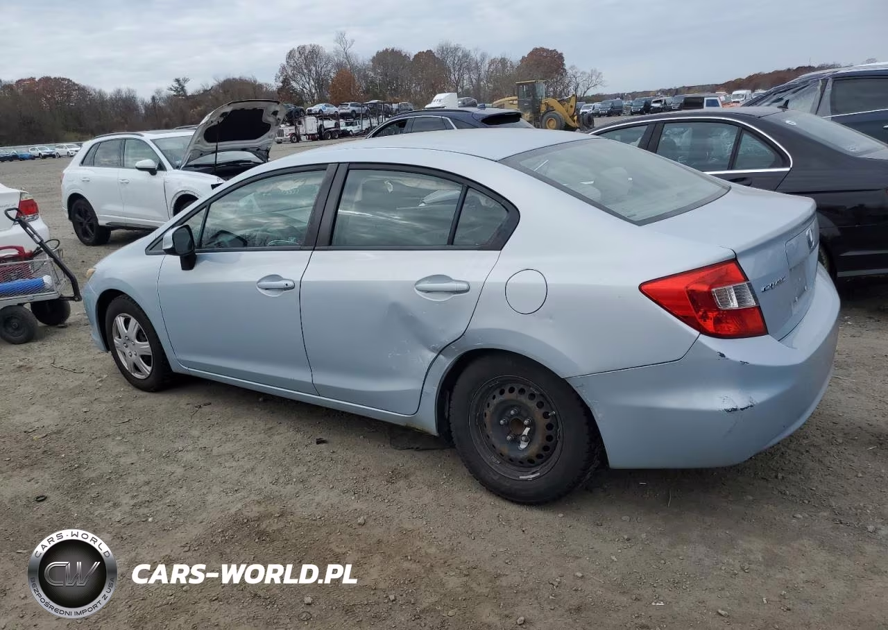 2012 Honda Civic Lx VIN:2HGFB2F55CH546894 - 2