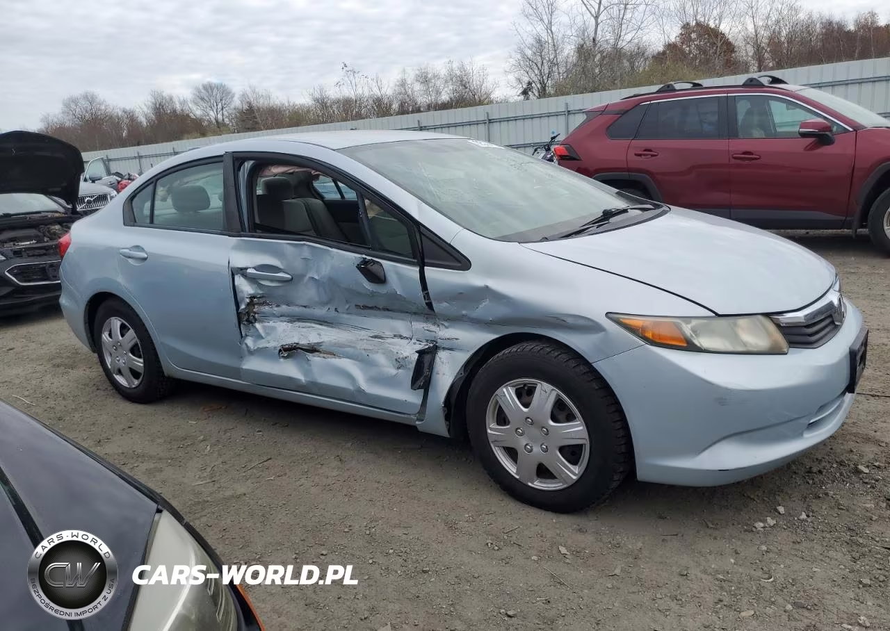 2012 Honda Civic Lx VIN:2HGFB2F55CH546894 - 4