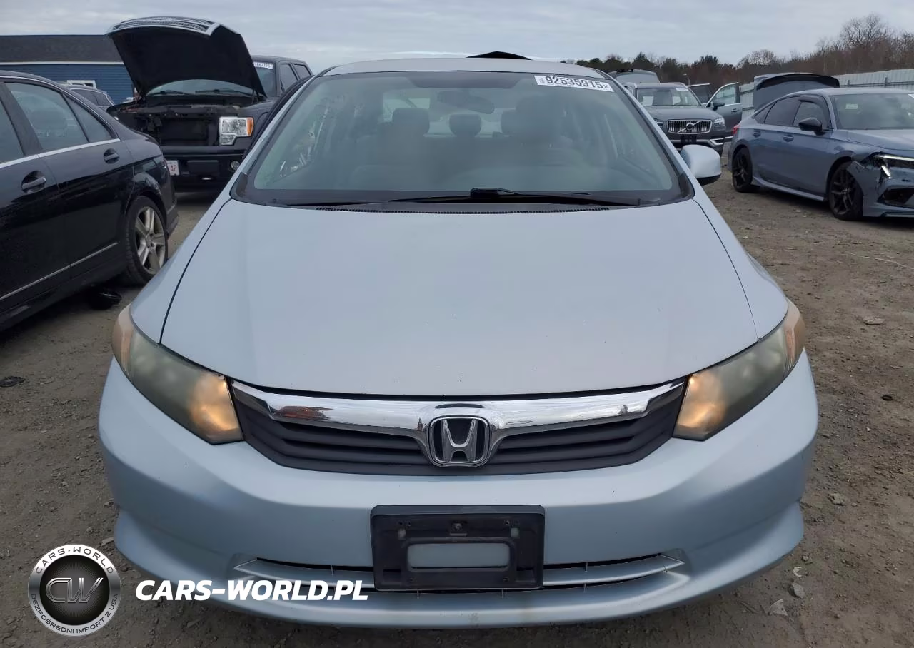 2012 Honda Civic Lx VIN:2HGFB2F55CH546894 - 5