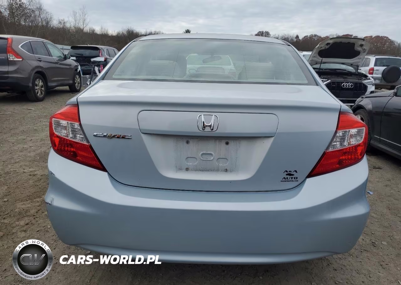 2012 Honda Civic Lx VIN:2HGFB2F55CH546894 - 6