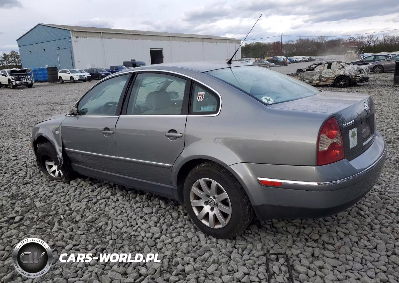 2003 Volkswagen Passat Gls VIN:WVWPD63B03P099840 - 2