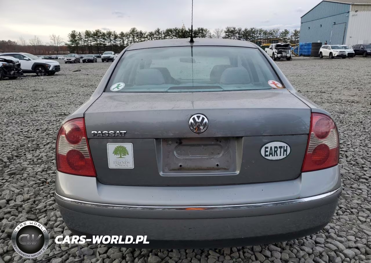 2003 Volkswagen Passat Gls VIN:WVWPD63B03P099840 - 6